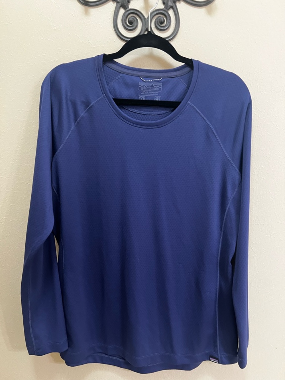 Patagonia Capilene Midweight Long Sleeve Crew - Navy Blue